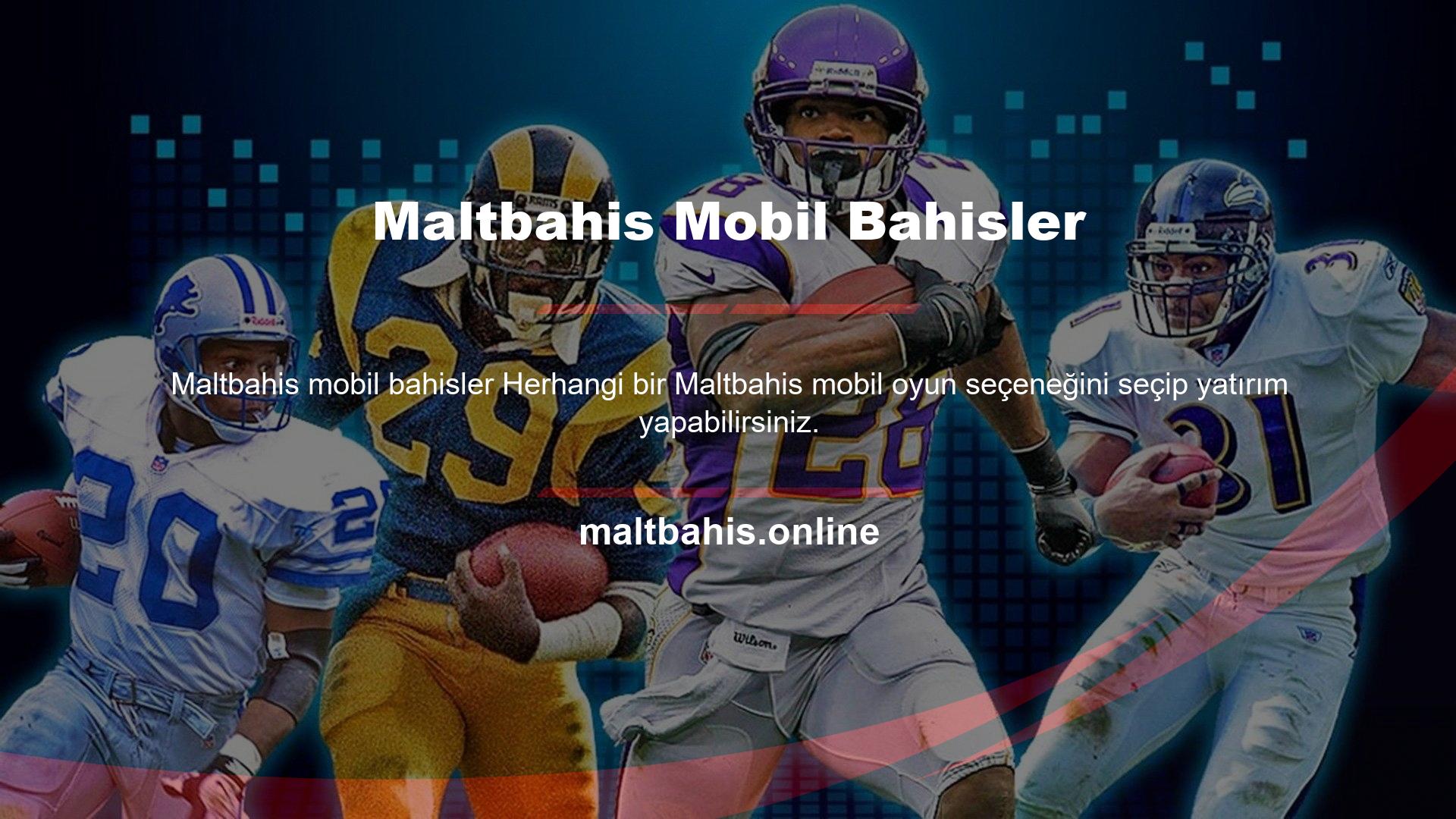 Maltbahis mobil sitesinde masaüstü sitesine benzer oyun alternatifleri bulunmaktadır